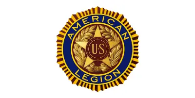 A picture of the american legion logo.