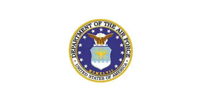 The department of air force seal is shown.